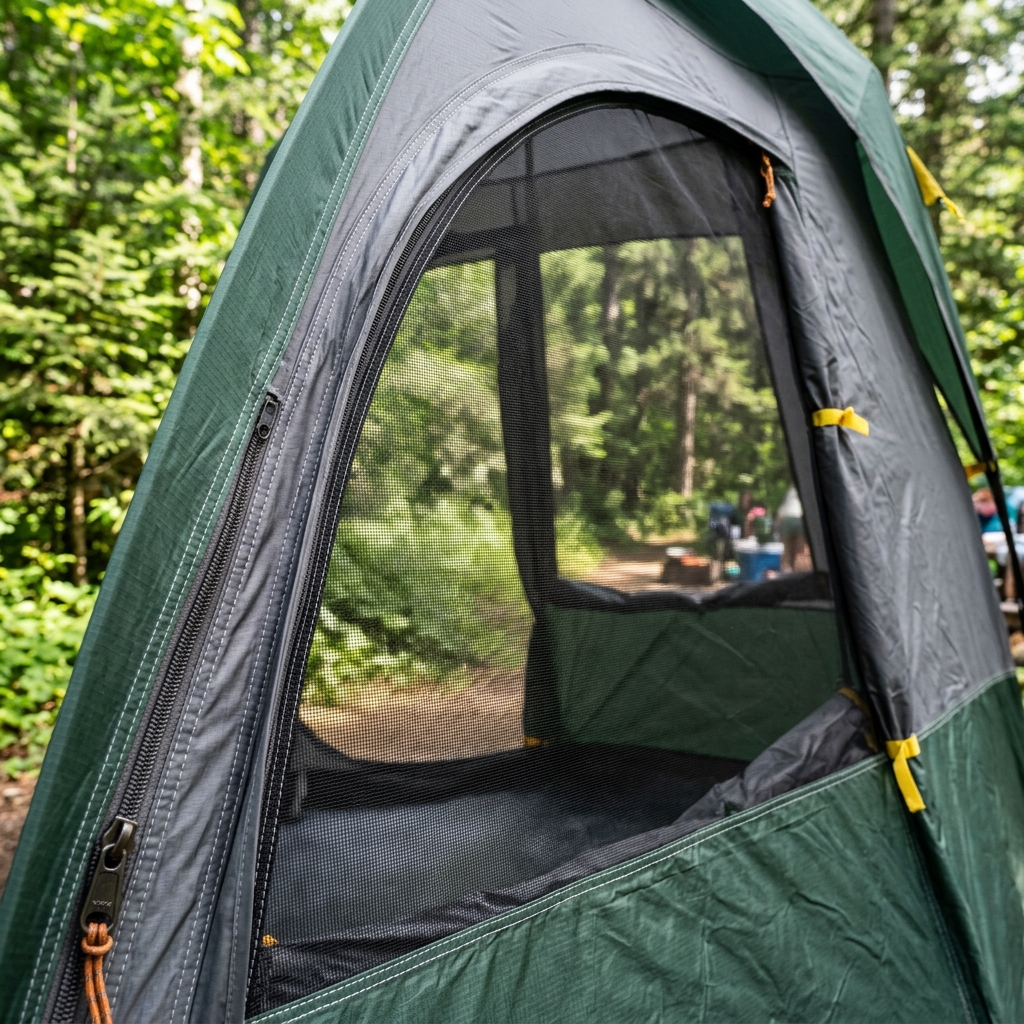 2.3. Lều tự bung (Pop-up) hay Lều xỏ khung (Pole tent)?