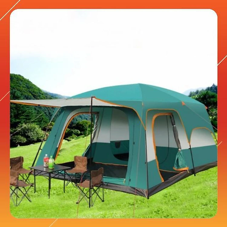 2.1. Quy tắc bắt buộc: Phải là lều tự bung 2 lớp (Double-wall Tent)